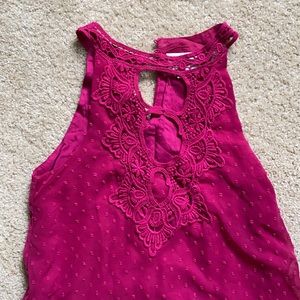 Pink summer dress